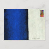 Gustav Klimt ~ Briefkaart (Achterkant)