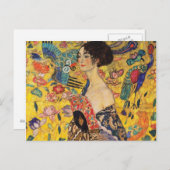 Gustav Klimt Briefkaart (Voorkant / Achterkant)