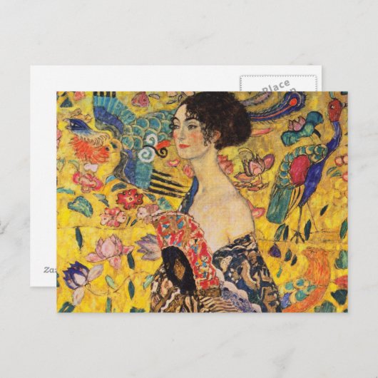 Gustav Klimt Briefkaart (Voorkant / Achterkant)