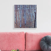 Gustav Klimt - Buchenhain Canvas Afdruk (Insitu (Woonkamer))