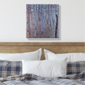 Gustav Klimt - Buchenhain Canvas Afdruk (Insitu (Slaapkamer))