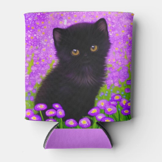 Gustav Klimt Cat Blikjeskoeler (Voorkant)