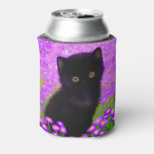 Gustav Klimt Cat Blikjeskoeler (Blikje Achterkant)