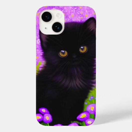 Gustav Klimt Cat Case-Mate iPhone Case (Achterkant)