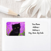 Gustav Klimt Cat Etiket (Insitu)