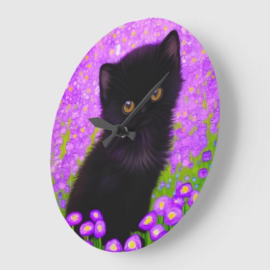 Gustav Klimt Cat Grote Klok (Hoek)