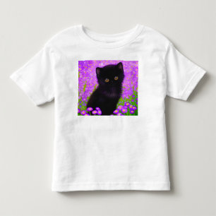Gustav Klimt Cat Kinder Shirts