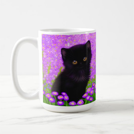 Gustav Klimt Cat Koffiemok (Links)