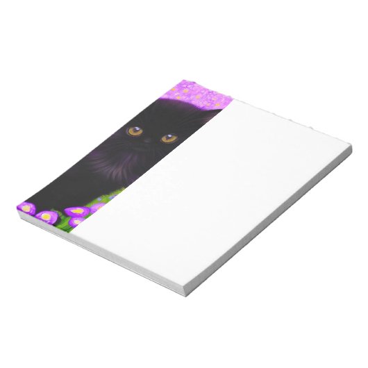 Gustav Klimt Cat Notitieblok (Linkerzijde)