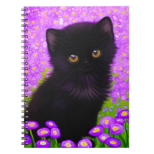 Gustav Klimt Cat Notitieboek (Voorkant)