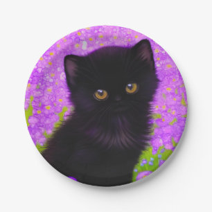 Gustav Klimt Cat Papieren Bordje