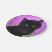 Gustav Klimt Cat Papieren Bordje (Gekanteld)