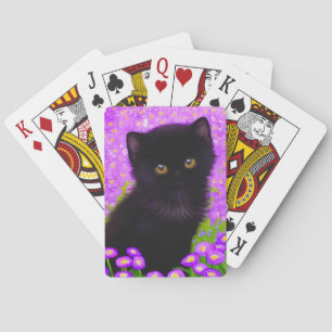 Gustav Klimt Cat Pokerkaarten