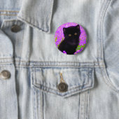 Gustav Klimt Cat Ronde Button 5,7 Cm (In situ)