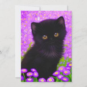 Gustav Klimt Cat Save The Date