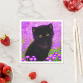 Gustav Klimt Cat Servet (Insitu)