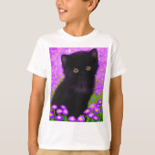 Gustav Klimt Cat T-shirt (Voorkant)