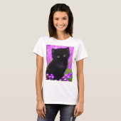 Gustav Klimt Cat T-shirt (Voorkant volledig)