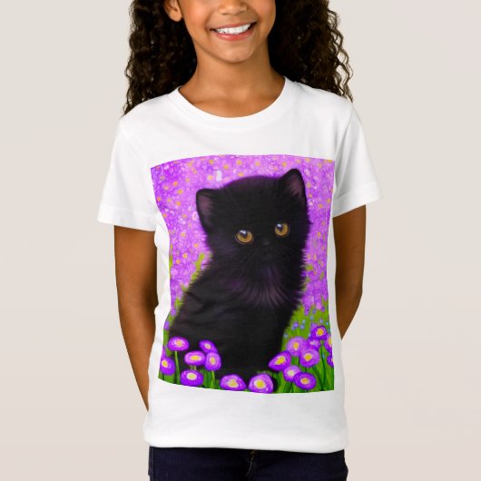 Gustav Klimt Cat T-shirt (Voorkant)