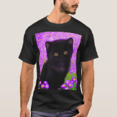 Gustav Klimt Cat T-shirt (Voorkant)
