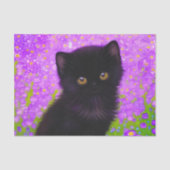 Gustav Klimt Cat Tissuepapier (Voorkant)