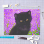 Gustav Klimt Cat Tissuepapier (Craft)