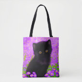 Gustav Klimt Cat Tote Bag (Voorkant)