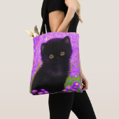 Gustav Klimt Cat Tote Bag (Dichtbij)
