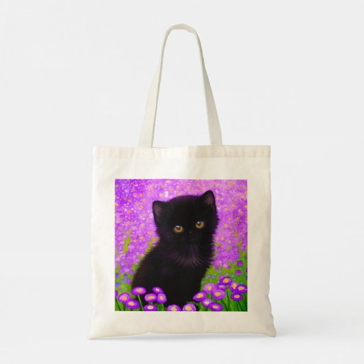 Gustav Klimt Cat Tote Bag (Achterkant)