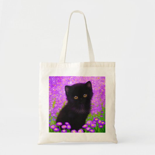Gustav Klimt Cat Tote Bag (Voorkant)