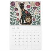Gustav Klimt Cats 2026 Wall Calendar – Art Nouveau Kalender (Mar 2026)
