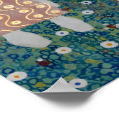 Gustav Klimt - Chorus Paradise Detail Poster (Hoek)