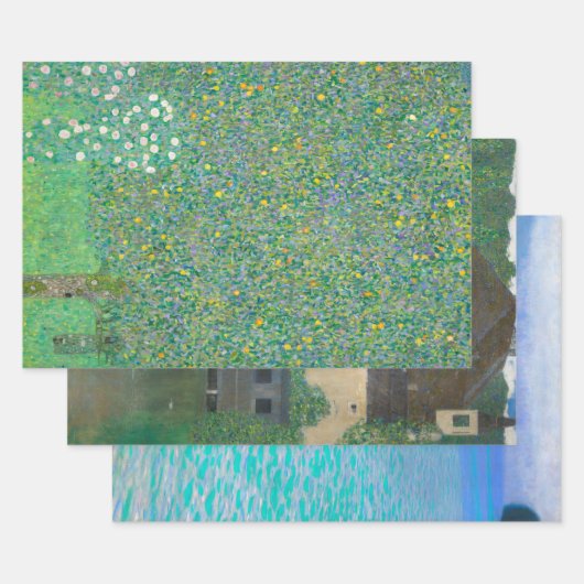 Gustav Klimt Collectie, Decoupage Inpakpapier Vel (Set)