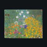 Gustav Klimt Cottage Garden Deurmat<br><div class="desc">Gustav Klimt Cottage Garden</div>