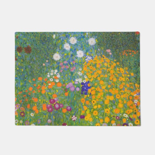 Gustav Klimt Cottage Garden Deurmat (Voorkant)