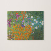 Gustav Klimt Cottage Garden Legpuzzel (Horizontaal)