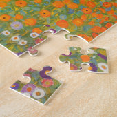 Gustav Klimt Cottage Garden Legpuzzel (Zijkant)