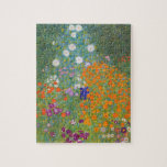 Gustav Klimt Cottage Garden Legpuzzel<br><div class="desc">Katoen tuinschilderij van Gustav Klimt - puzzelpuzzel</div>