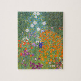 Gustav Klimt Cottage Garden Legpuzzel