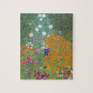 Gustav Klimt Cottage Garden Legpuzzel