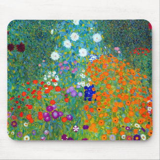 Gustav Klimt Cottage Garden Muismat