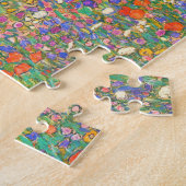 Gustav Klimt Country House van Attersee Puzzle Legpuzzel (Zijkant)