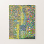 Gustav Klimt Country House van Attersee Puzzle Legpuzzel (Verticaal)