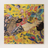 Gustav Klimt - Dame met waaier Legpuzzel (Horizontaal)