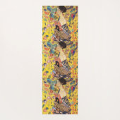Gustav Klimt Dame met waaier Yogamat (Achterkant)
