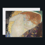 Gustav Klimt - Danae Bedankkaart<br><div class="desc">Danae - Gustav Klimt, olieverf op doek, 1907</div>