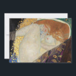 Gustav Klimt - Danae Bedankkaart<br><div class="desc">Danae - Gustav Klimt, olieverf op doek, 1907</div>