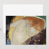 Gustav Klimt - Danae Bedankkaart (Voorkant / Achterkant)