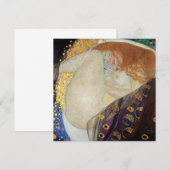 Gustav Klimt - Danae Bedankkaart (Voorkant / Achterkant)