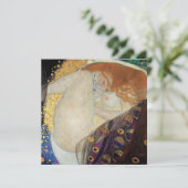 Gustav Klimt - Danae Bedankkaart (Staand voorkant)